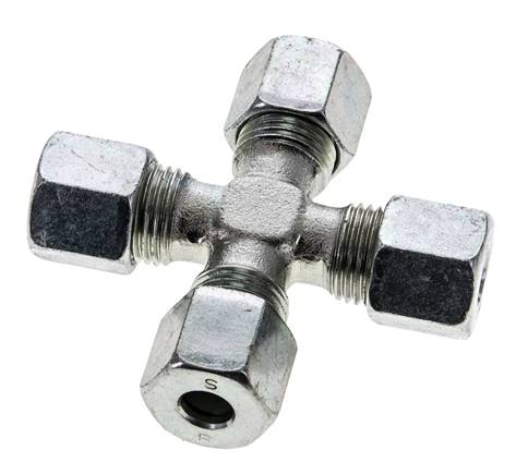 8S Anillo de corte transversal de acero galvanizado 630 Barra DIN 2353
