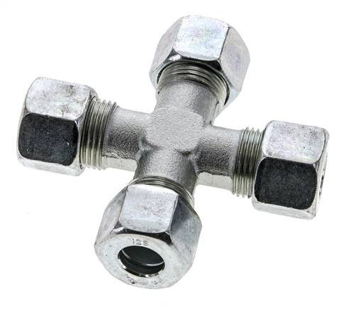 12S Anillo de corte transversal de acero galvanizado 630 Barra DIN 2353