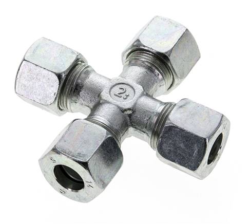 anillo de corte transversal de acero galvanizado 14S 630 Barra DIN 2353
