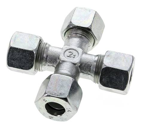 anillo de corte transversal de acero galvanizado 14S 630 Barra DIN 2353
