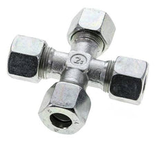anillo de corte transversal de acero galvanizado 14S 630 Barra DIN 2353