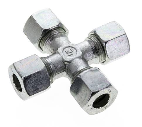 anillo de corte transversal de acero galvanizado 14S 630 Barra DIN 2353