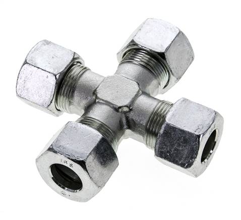 16S Anillo de corte transversal de acero galvanizado 400 barras DIN 2353