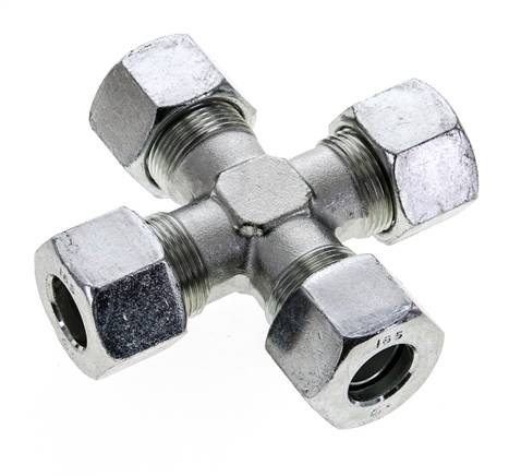 16S Anillo de corte transversal de acero galvanizado 400 barras DIN 2353