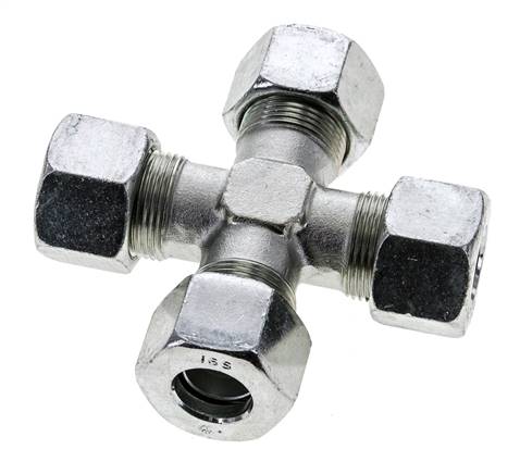 16S Anillo de corte transversal de acero galvanizado 400 barras DIN 2353