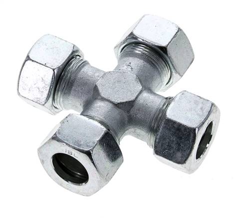 anillo de corte transversal de acero galvanizado 18L 315 barra DIN 2353