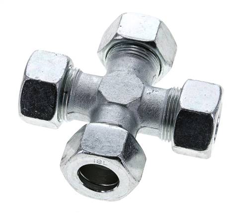 anillo de corte transversal de acero galvanizado 18L 315 barra DIN 2353