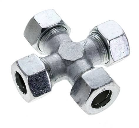 anillo de corte transversal de acero galvanizado 18L 315 barra DIN 2353