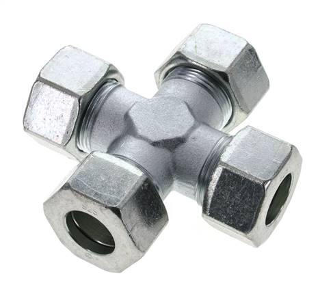 25S Anillo de corte transversal de acero galvanizado 400 barras DIN 2353