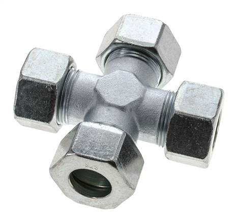 25S Anillo de corte transversal de acero galvanizado 400 barras DIN 2353