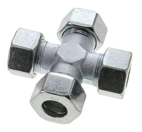 25S Anillo de corte transversal de acero galvanizado 400 barras DIN 2353