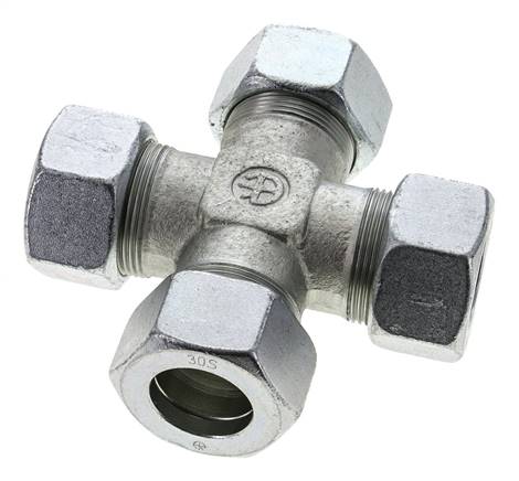 30S Anillo de corte transversal de acero galvanizado 400 barras DIN 2353