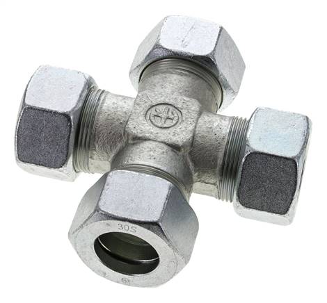 30S Anillo de corte transversal de acero galvanizado 400 barras DIN 2353