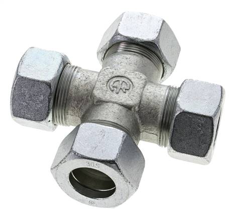 30S Anillo de corte transversal de acero galvanizado 400 barras DIN 2353