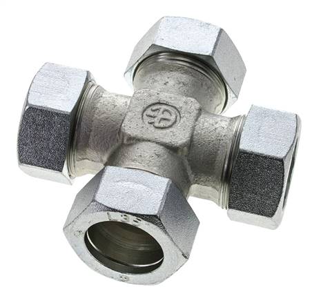 anillo de corte transversal de acero galvanizado 35L 160 barras DIN 2353