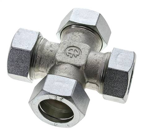 anillo de corte transversal de acero galvanizado 35L 160 barras DIN 2353