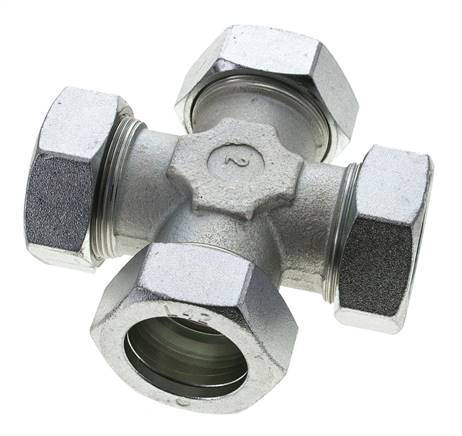 anillo de corte transversal de acero galvanizado 42L 160 barras DIN 2353