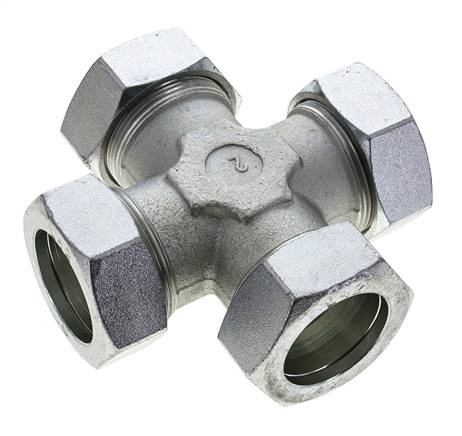 anillo de corte transversal de acero galvanizado 42L 160 barras DIN 2353