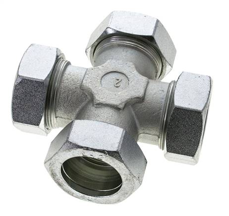 anillo de corte transversal de acero galvanizado 42L 160 barras DIN 2353