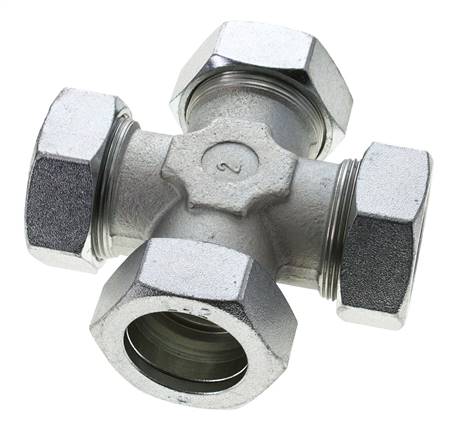 anillo de corte transversal de acero galvanizado 42L 160 barras DIN 2353