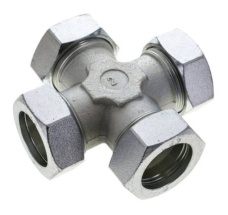 anillo de corte transversal de acero galvanizado 42L 160 barras DIN 2353