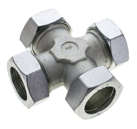 anillo de corte transversal de acero galvanizado 42L 160 barras DIN 2353