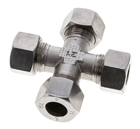 15L Anillo de corte transversal de acero inoxidable 315 Barra DIN 2353