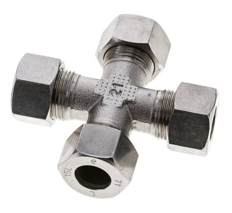 15L Anillo de corte transversal de acero inoxidable 315 Barra DIN 2353