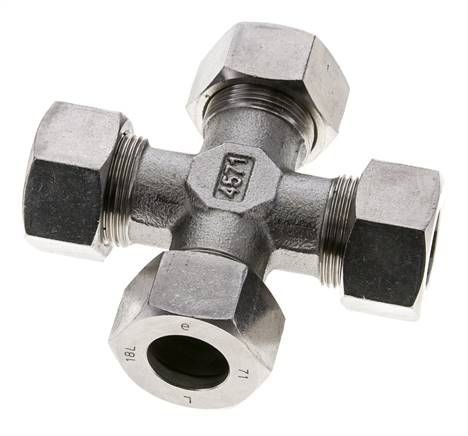 anillo de corte transversal de acero inoxidable 18L 315 Barra DIN 2353