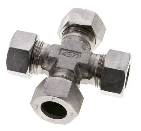 acero inoxidable 22L Anillo de corte transversal 160 Barra DIN 2353