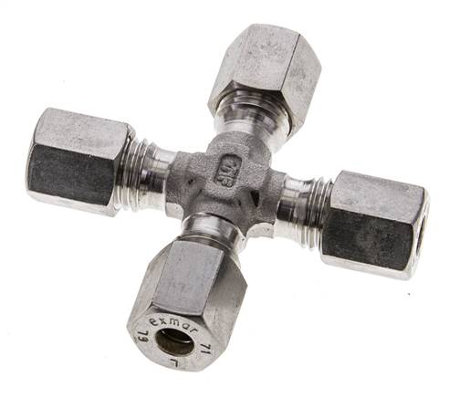 accesorio de compresión transversal de acero inoxidable 6L 315 Bar DIN 2353