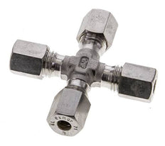 accesorio de compresión transversal de acero inoxidable 6L 315 Bar DIN 2353