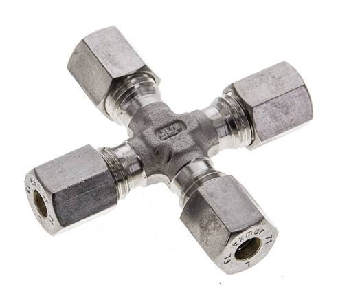 accesorio de compresión transversal de acero inoxidable 6L 315 Bar DIN 2353