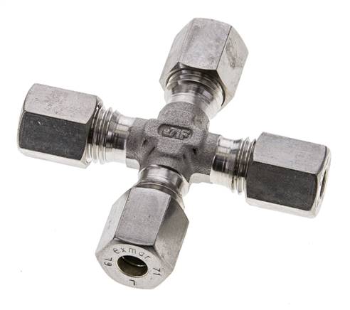 accesorio de compresión transversal de acero inoxidable 6L 315 Bar DIN 2353