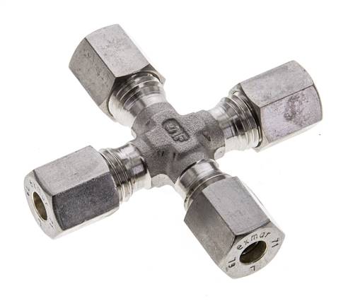 accesorio de compresión transversal de acero inoxidable 6L 315 Bar DIN 2353