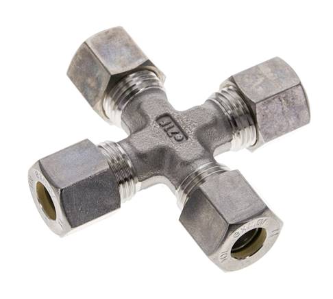 accesorio de compresión transversal de acero inoxidable 10L 315 Bar DIN 2353