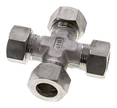 accesorio de compresión transversal de acero inoxidable 22L 160 Bar DIN 2353