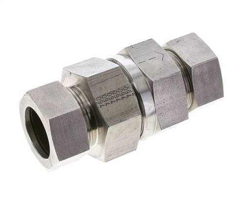 Válvula de retención hidráulica Anillo de corte 35L (M45x2) Acero inoxidable 1-100bar (15-1450)psi ISO 8434-1