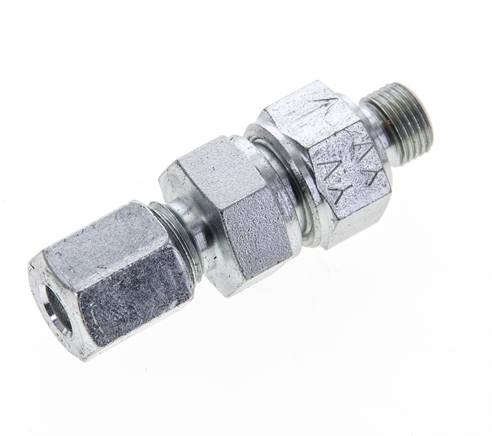 Válvula de retención hidráulica Anillo de corte 6L (M12x1,5) y G1/8'' Acero macho 1-250bar (15-3625)psi Tubo-Rosca ISO 8434-1