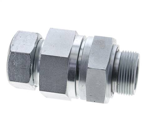 Válvula de retención hidráulica Anillo de corte 35L (M45x2) y G1-1/4'' Acero macho 1-100bar (15-1450)psi Tubo-Rosca ISO 8434-1