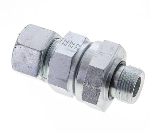 Válvula de retención hidráulica Anillo de corte 20S (M30x2) y G3/4'' Acero macho 1-400bar (15-5800)psi Tubo-Rosca ISO 8434-1