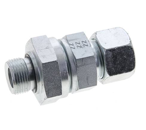 Válvula de retención hidráulica Anillo de corte 20S (M30x2) y G3/4'' Acero macho 1-400bar (15-5800)psi Tubo-Rosca ISO 8434-1
