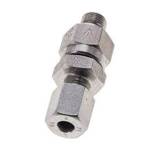 Válvula de retención hidráulica Anillo de corte 6L (M12x1,5) y G1/8'' Macho Acero inoxidable 1-250bar (15-3625)psi Tubo-Rosca ISO 8434-1