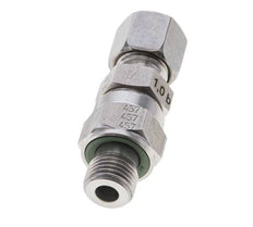 Válvula de retención hidráulica Anillo de corte 8L (M14x1,5) y G1/4'' Macho Acero inoxidable 1-250bar (15-3625)psi Tubo-Rosca ISO 8434-1