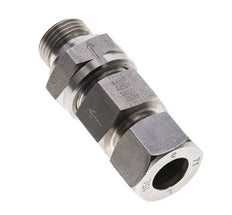 Válvula de retención hidráulica Anillo de corte 15L (M22x1,5) y G1/2'' Macho Acero inoxidable 1-250bar (15-3625)psi Tubo-Rosca ISO 8434-1