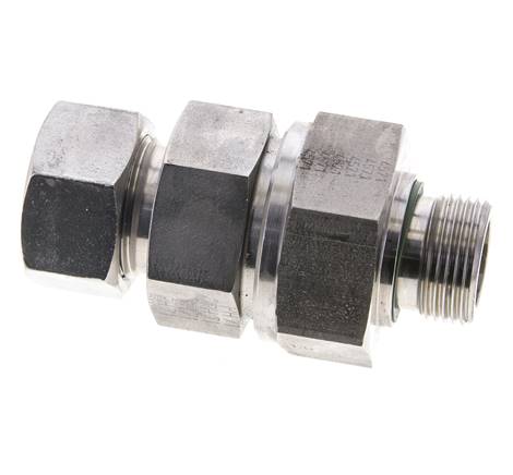 Válvula de retención hidráulica Anillo de corte 22L (M30x2) y G3/4'' Macho Acero inoxidable 1-160bar (15-2320)psi Tubo-Rosca ISO 8434-1