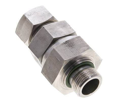 Válvula de retención hidráulica Anillo de corte 22L (M30x2) y G3/4'' Macho Acero inoxidable 1-160bar (15-2320)psi Tubo-Rosca ISO 8434-1