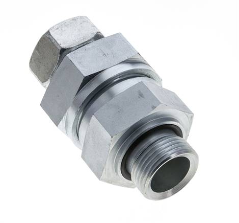 Válvula de retención hidráulica Anillo de corte 28L (M36x2) y G1'' Acero macho 1-100bar (15-1450)psi Rosca-Tubo ISO 8434-1