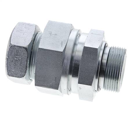 Válvula de retención hidráulica Anillo de corte 42L (M52x2) y G1-1/2'' Acero macho 1-100bar (15-1450)psi Rosca-Tubo ISO 8434-1