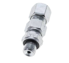 Válvula de retención hidráulica Anillo de corte 8S (M16x1,5) y G1/4'' Acero macho 1-400bar (15-5800)psi Rosca-Tubo ISO 8434-1